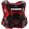Pettorina Protettiva Cross Enduro Thor Guardian MX Roost Deflector Rosso Nero