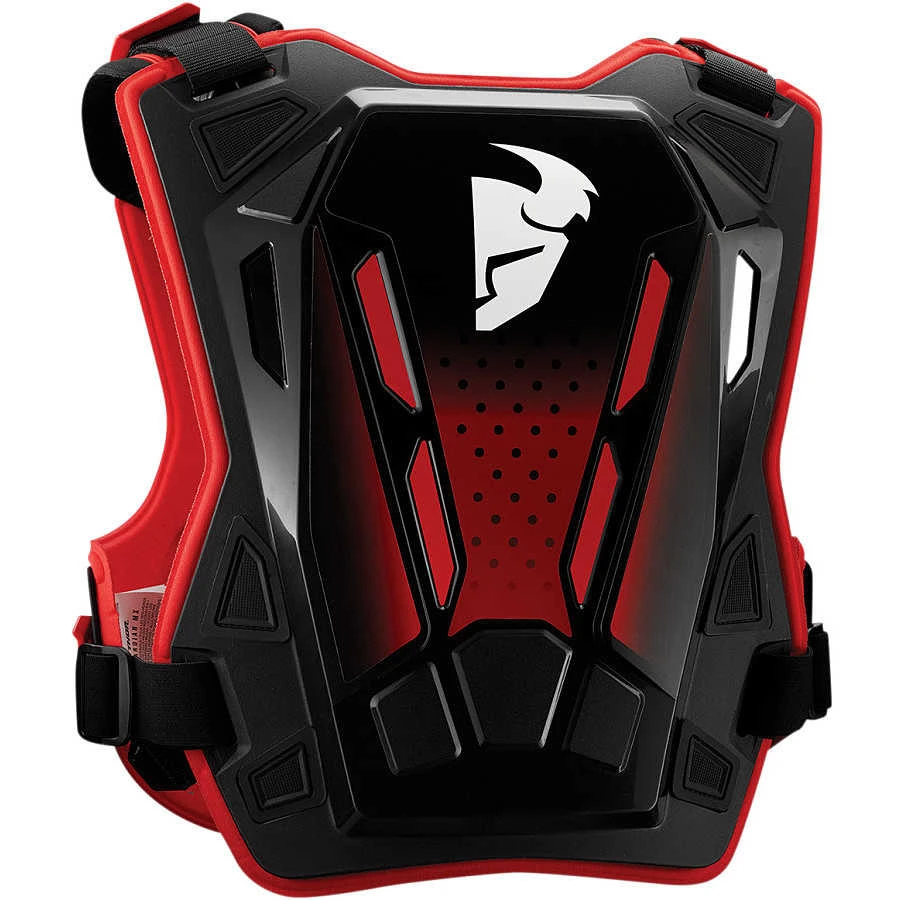 Pettorina Protettiva Cross Enduro Thor Guardian MX Roost Deflector Rosso Nero 2 Pettorina Protettiva Cross Enduro Thor Guardian MX Roost Deflector Rosso Nero - Image 2