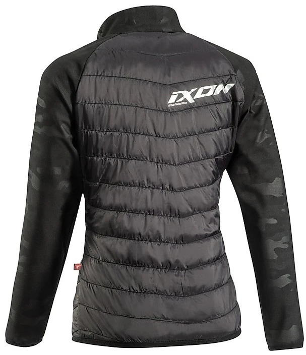 Piumino Da Donna Caldo Tecnico Stile Urbano Ixon GOTHAM LADY Nero Camo 2 Piumino Da Donna Caldo Tecnico Stile Urbano Ixon GOTHAM LADY Nero Camo - Image 2