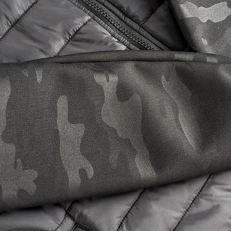 Piumino Da Donna Caldo Tecnico Stile Urbano Ixon GOTHAM LADY Nero Camo 4 Piumino Da Donna Caldo Tecnico Stile Urbano Ixon GOTHAM LADY Nero Camo - Image 4