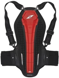 Protezione Paraschiena Moto Zandonà HYBRID BACK PRO X6 Rosso Livello 2