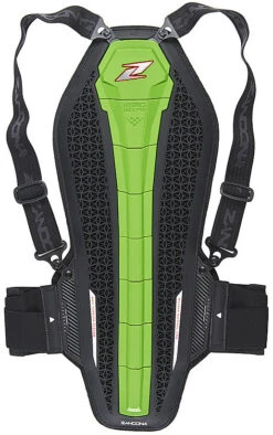 Protezione Paraschiena Moto Zandonà HYBRID BACK PRO X8 Verde Livello 2