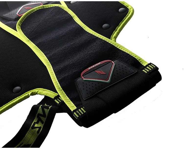 Protezione Paraschiena Moto Zandonà SPINE EVC X6 Giallo Fluo 3 Protezione Paraschiena Moto Zandonà SPINE EVC X6 Giallo Fluo - Image 3