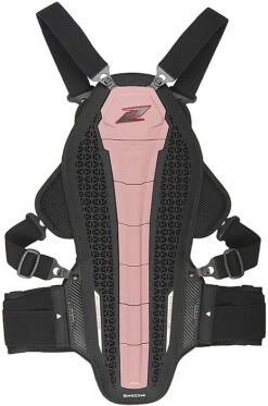 Protezione Schiena + Petto Body Armor Moto Zandonà HYBRID ARMOR X6 Rosa Livello 2