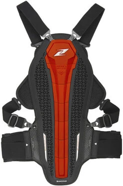 Protezione Schiena + Petto Body Armor Moto Zandonà HYBRID ARMOR X7 Rosso Livello 2