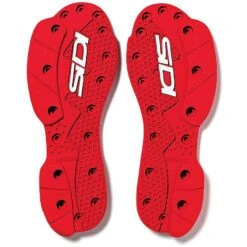Ricambio 46 SUOLA SUPERMOTO SMS Per Stivali Moto Cross Sidi CrossFire 2 E X-3 SRS Rosse