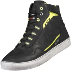 Scarpe Moto Casual Ls2 ZOE MAN Nero H-V Giallo