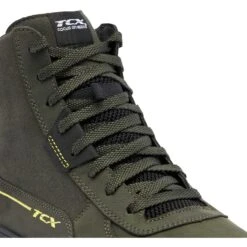 Scarpe Moto Casual Tcx MOOD 2 GORE-TEX Verde Nero Giallo -Dainese Italia scarpe moto casual tcx mood 2 gore tex verde nero giallo 224369 zoom