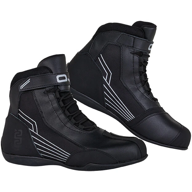 Scarpe Moto OJ RUSH Nero 1 Scarpe Moto OJ RUSH Nero