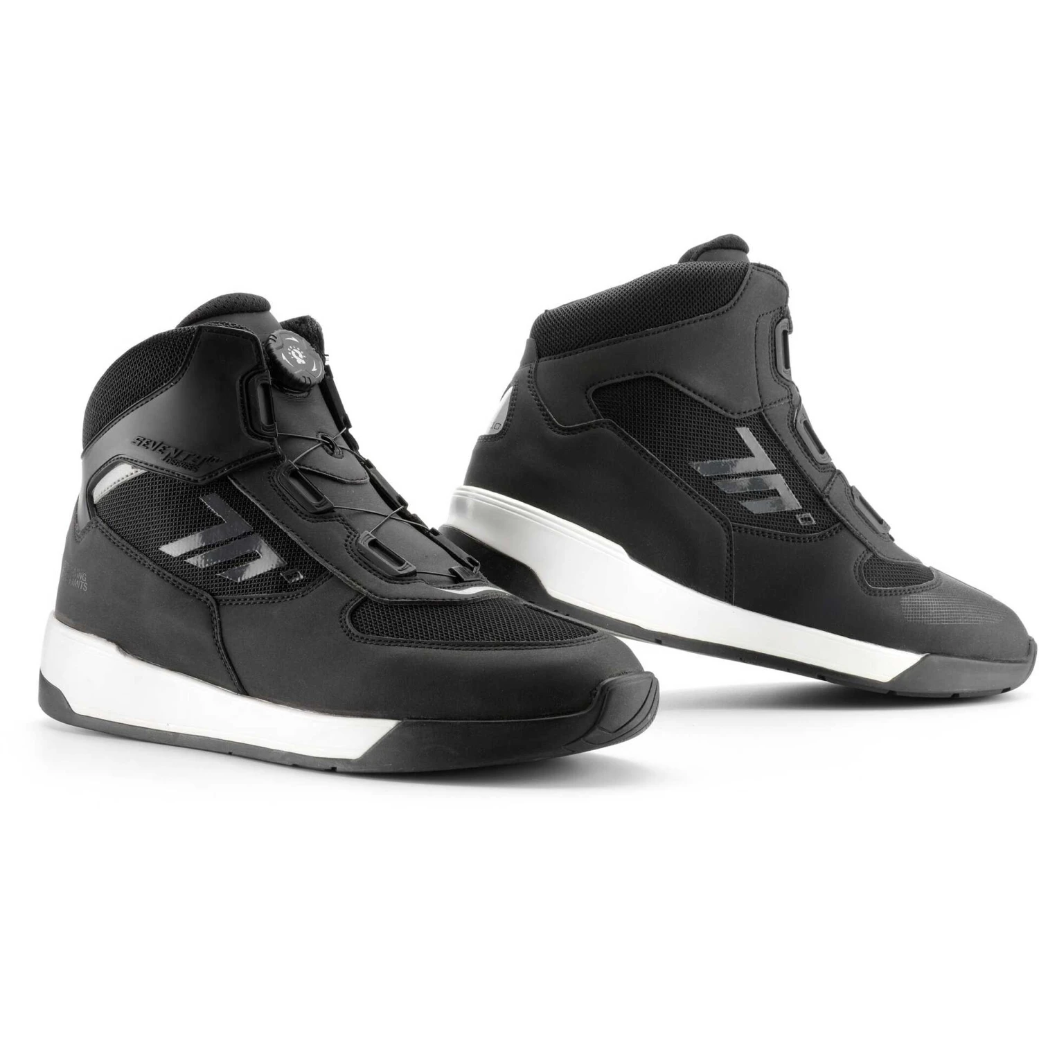 Scarpe Moto Seventy SD-BC10 Urbano Nero Grigio 1 Scarpe Moto Seventy SD-BC10 Urbano Nero Grigio
