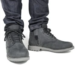 Scarpe Moto Sneakers Harisson Custer Commando Nere