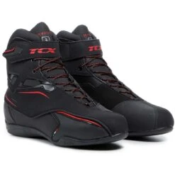Scarpe Moto Sportive Impermeabili Tcx 9581w ZETA WP Nero Rosso