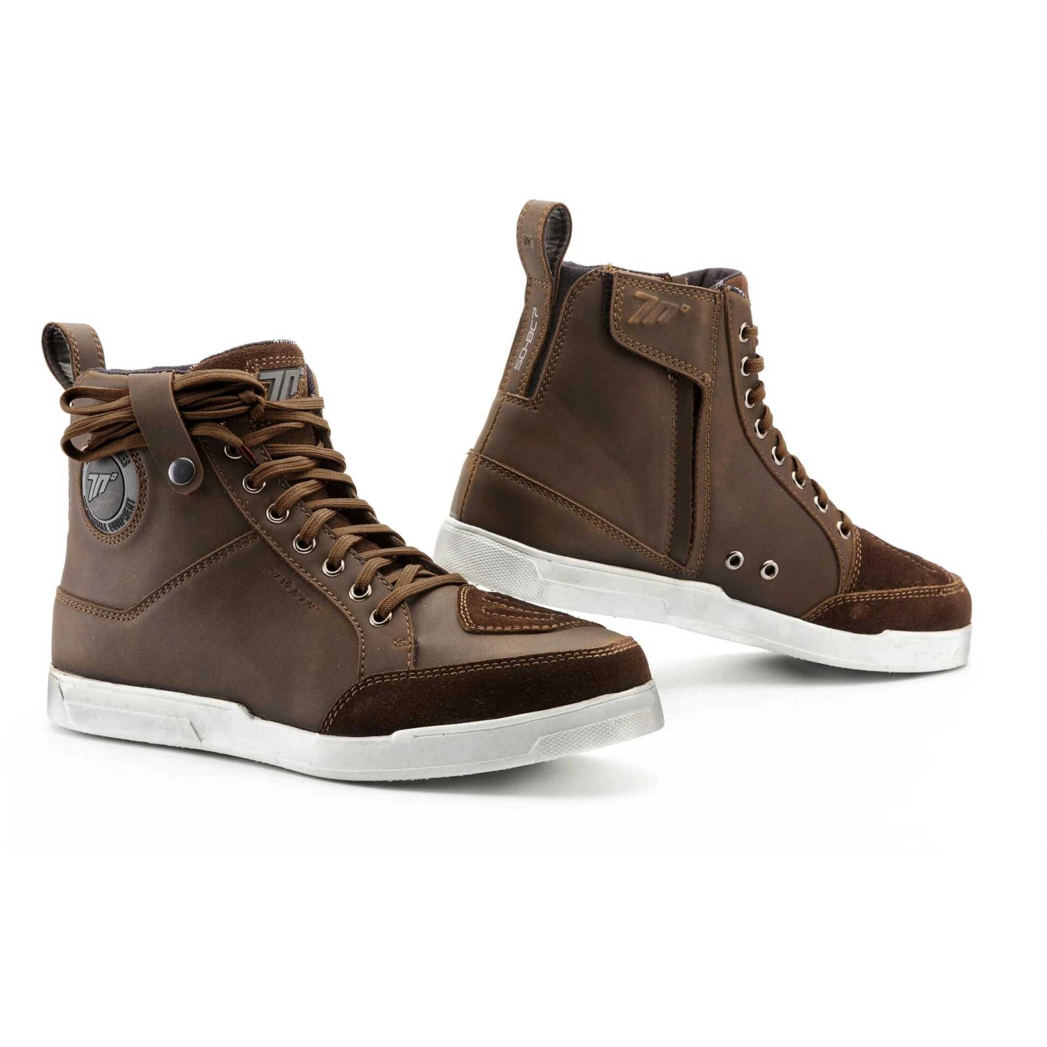 Scarpe Moto Tecniche Seventy BC7 Marroni 1 Scarpe Moto Tecniche Seventy BC7 Marroni