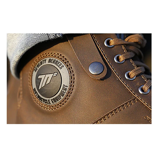 Scarpe Moto Tecniche Seventy BC7 Marroni 3 Scarpe Moto Tecniche Seventy BC7 Marroni - Image 3