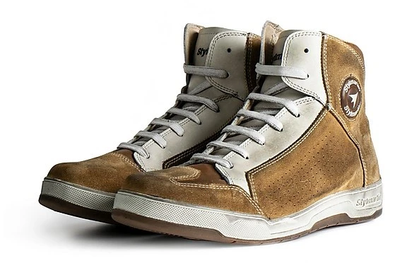 Scarpe Sneaker Moto Certificate Stylmartin COLORADO Cognac Bianco 3 Scarpe Sneaker Moto Certificate Stylmartin COLORADO Cognac Bianco - Image 3