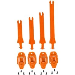 Set Di Fibbie Cinturini Acerbis STRAPS SET Per Stivale X-TEAM Arancio