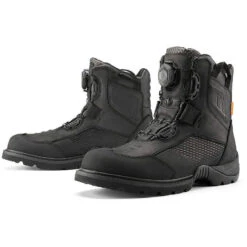 Stivali Moto Bassi Adventure Icon STORMHAWK Nero