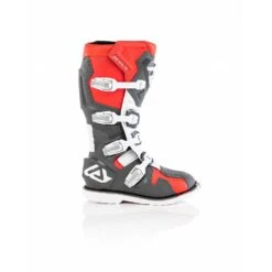 Stivali Moto Cross Enduro CE Acerbis X-RACE Rosso Grigio -Dainese Italia stivali moto cross enduro ce acerbis x race rosso grigio 106000 zoom
