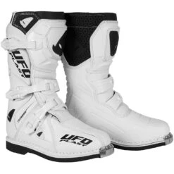 Stivali Moto Cross Enduro Da Bambino Ufo TYPHOON Bianco