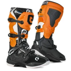 Stivali Moto Cross Enduro Eleveit X-Legend Nero Arancio