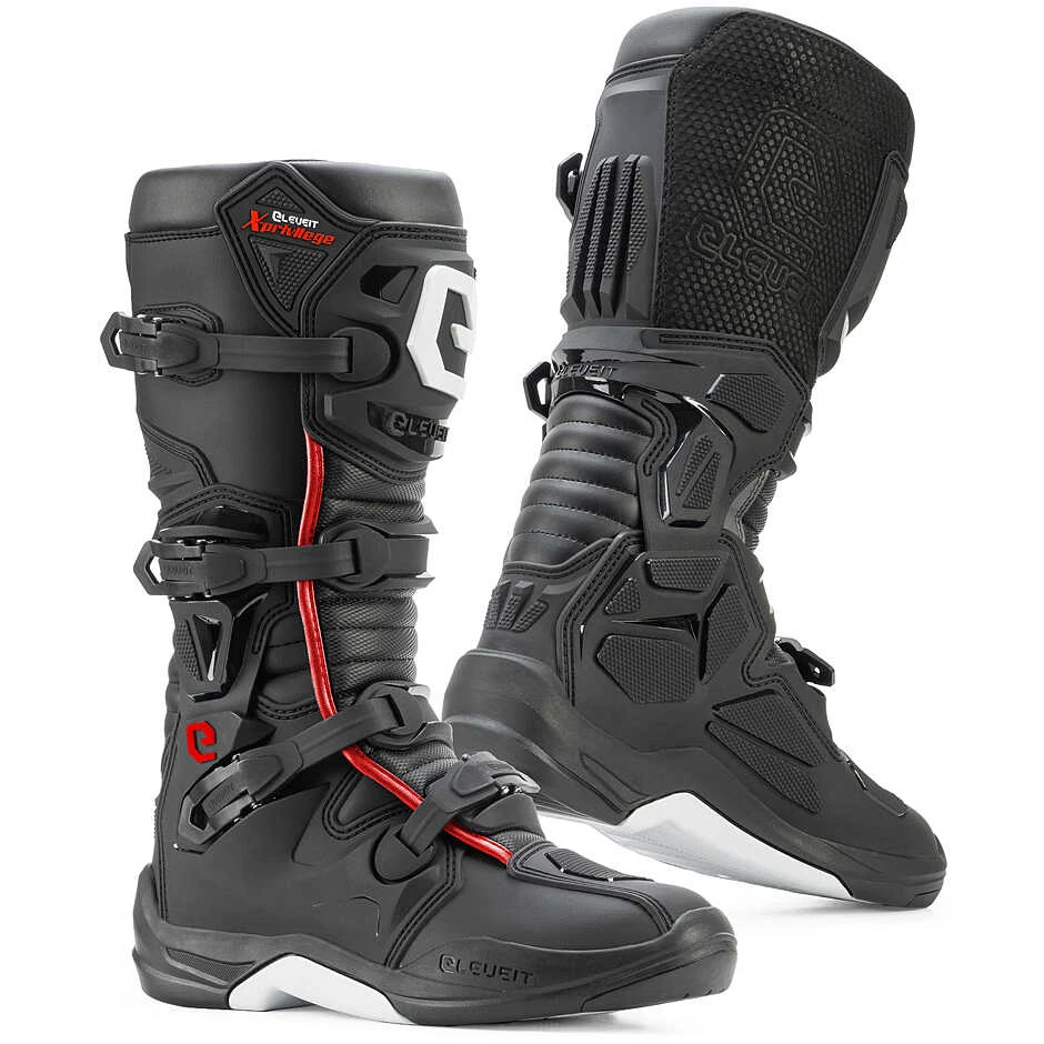 Stivali Moto Cross Enduro Elevent X-PRIVILEGE Nero 1 Stivali Moto Cross Enduro Elevent X-PRIVILEGE Nero