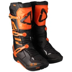 Stivali Moto Cross Enduro LEATT 3.5 Arancio Nero