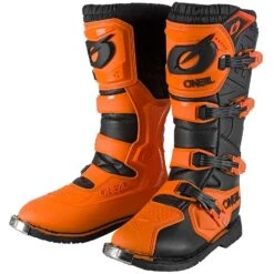 Oneal Stivali Moto Cross Enduro O'Neal RIDER PRO Nero Arancio