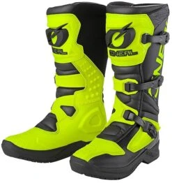 Stivali Moto Cross Enduro Oneal RSX BOOT EU Nero Giallo