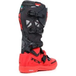 Stivali Moto Cross Enduro TCX COMP EVO 2 MICHELIN Nero Rosso -Dainese Italia stivali moto cross enduro tcx comp evo 2 michelin nero rosso 224295 zoom