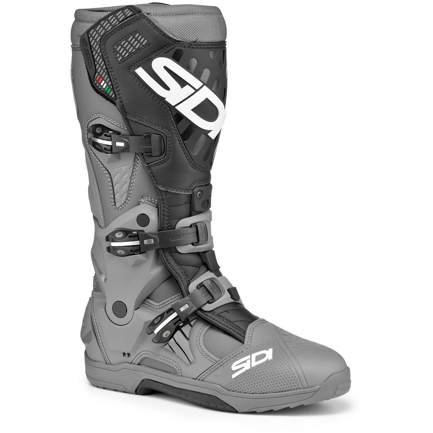 Stivali Moto Cross Sidi CROSSAIR Grigio Nero 1 Stivali Moto Cross Sidi CROSSAIR Grigio Nero