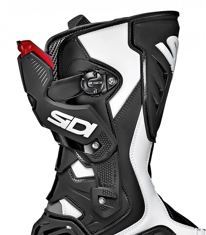 Stivali Moto Racing Sidi VERTIGO 2 Nero Rosso Fluo 5 Stivali Moto Racing Sidi VERTIGO 2 Nero Rosso Fluo - Image 5