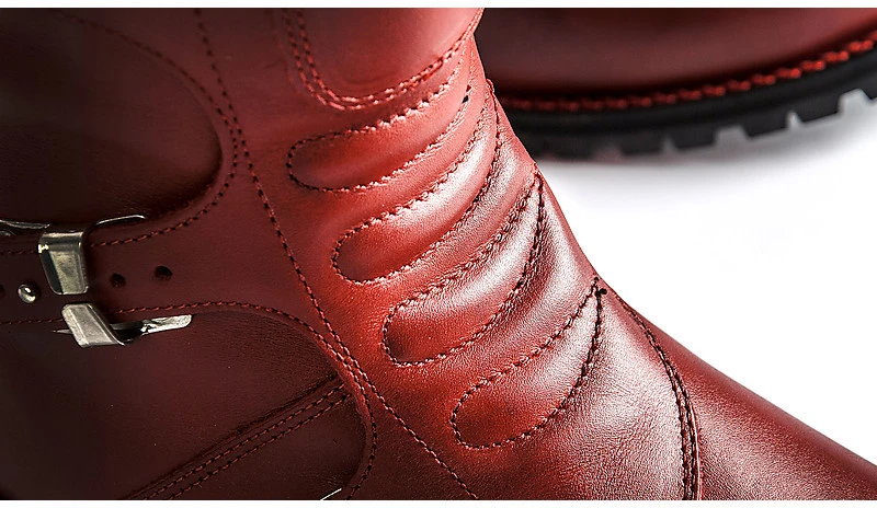 Stivali Moto Turismo Stylmartin CONTINENTAL Rosso 2 Stivali Moto Turismo Stylmartin CONTINENTAL Rosso - Image 2