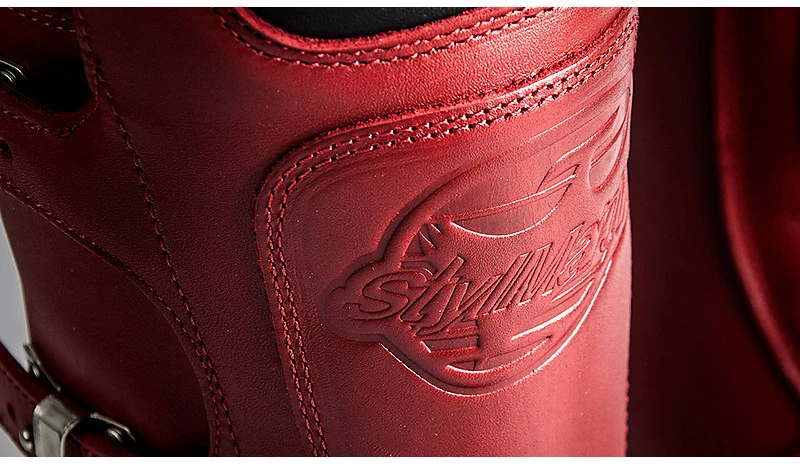 Stivali Moto Turismo Stylmartin CONTINENTAL Rosso 5 Stivali Moto Turismo Stylmartin CONTINENTAL Rosso - Image 5