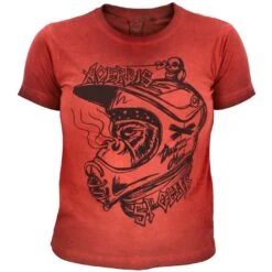 T-Shirt Bambino Acerbis T-SHIRT SP CLUB MONKEY Rosso
