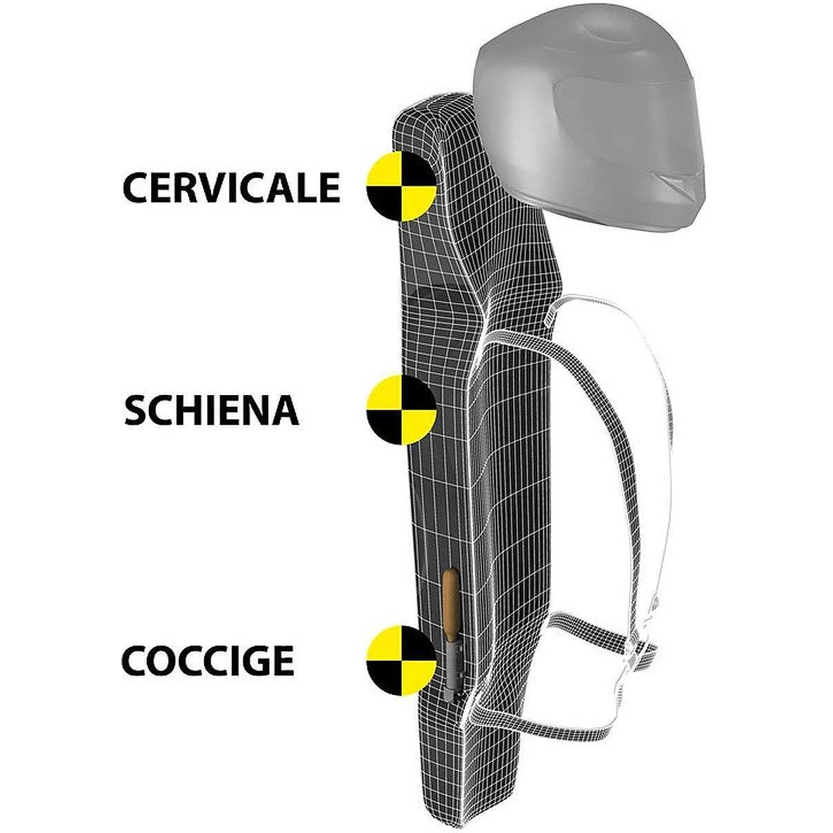 Zaino Airbag Motoairbag VZERO PLUS Rosso 4 Zaino Airbag Motoairbag VZERO PLUS Rosso - Image 4